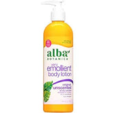 Alba Botanica Very Emollient Body Lotion, Unscented Original, 12 Oz