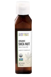 Aura Cacia Organic Nourishing Shea Nut Oil | Certified Organic | 4 fl oz.