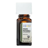 Aura Cacia100% Organic Essential Oil, Patchouli, 0.25 Oz