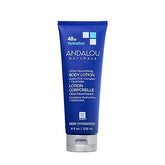 Andalou Naturals Body Lotion, Deep Hydration Lotion for Dry Skin, Ultra-Nourishing Skin Care with Hyaluronic Acid & Ceramides, Body Cream for Softer, More Supple & Glowing Skin, 8 fl oz