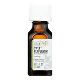 Aura Cacia Pure Sweet Peppermint Essential Oil | 0.5 fl. oz. | Mentha piperita
