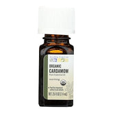 Aura Cacia Certified Organic Pure Cardamom Essential Oil | 0.25 fl. oz. | Elettaria cardamomum