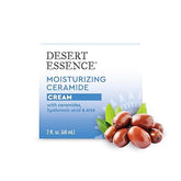 Desert Essence Moisturizing Ceramide Facial Cream 2 fl oz - Vegan, Gluten-Free. Cruelty-Free - Supports Skin's Natural Moisture Barrier - Moisturize and Rejuvenate - Perfect for Sensitive Skin
