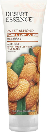 Desert Essence Hand And Body Lotion Almond - 8 Fl Oz