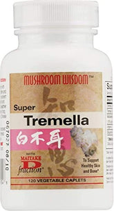 Mushroom Wisdom Super Tremella, 120 Vegetarian Tablets
