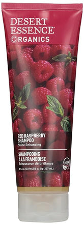 Desert Essence Organics Shampoo for Shine Enhancing, Red Raspberry 8 oz.