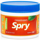 Spry Xylitol Cinnamon Mints Sugar Free Candy - Breath Mints That Promote Oral Health, Dry Mouth Mints That Increase Saliva Production, Stop Bad Breath, 240 Count (Pack of 1)