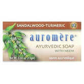 Auromere, Ayurvedic Soap, Sandalwood-Tumeric 0.71 Ounce,1-Pack