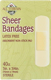 All Terrain Bandage Sheer 3/4In X 3In 40 Ct