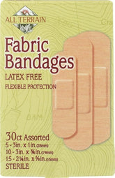 ALL TERRAIN BANDAGE,FABRIC,ASSORTED, 30 CT