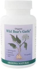 046802107608-ARIZONA NATURAL PRODUCTS-Wild Bear Organic Garlic 500 mg
