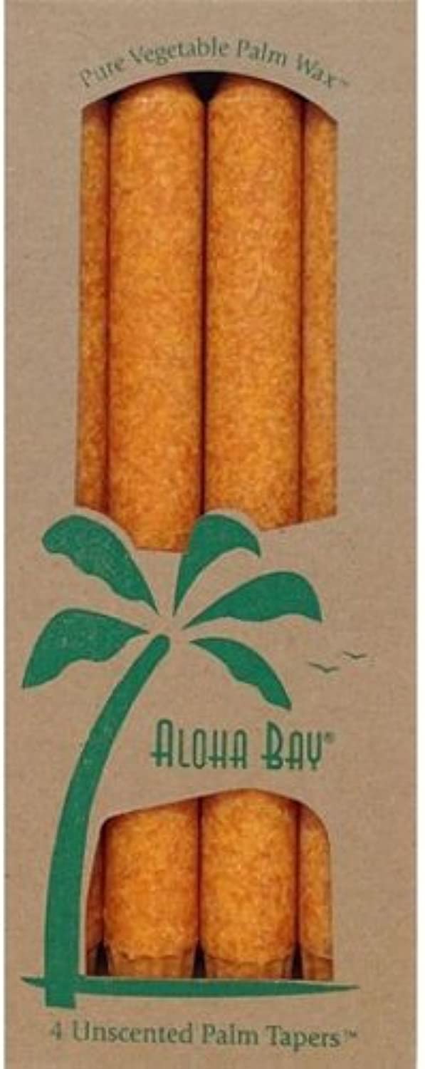 760860721407-ALOHA BAY-Candle 9" Taper Orange