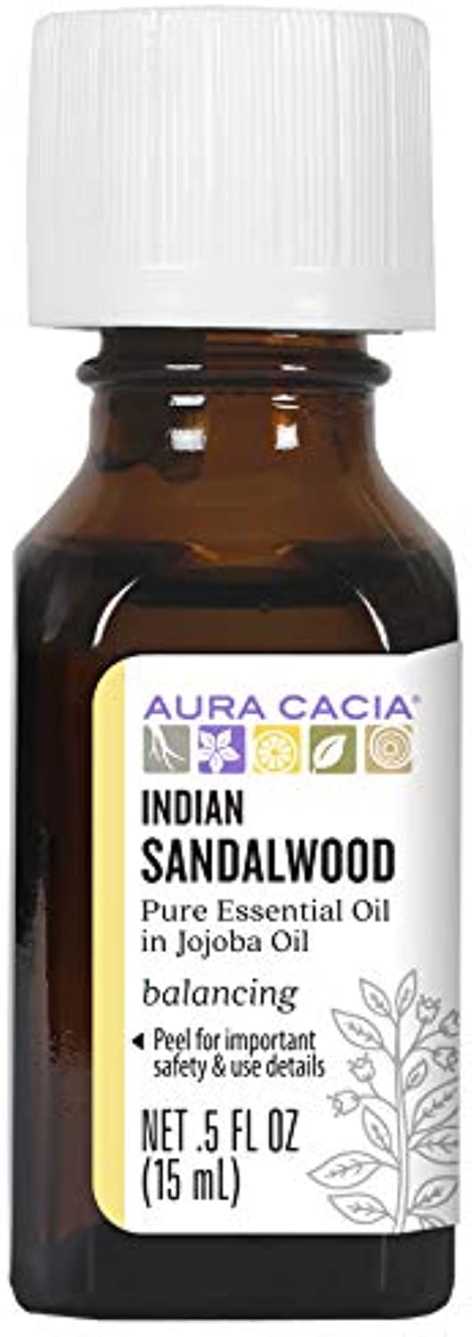 051381912598-AURA CACIA-Indian Sandalwood (in Jojoba Oil)