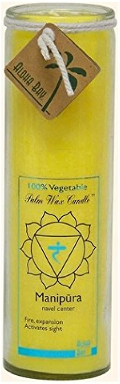 760860201053-ALOHA BAY-Candle Chakra Jar Unscented Yellow