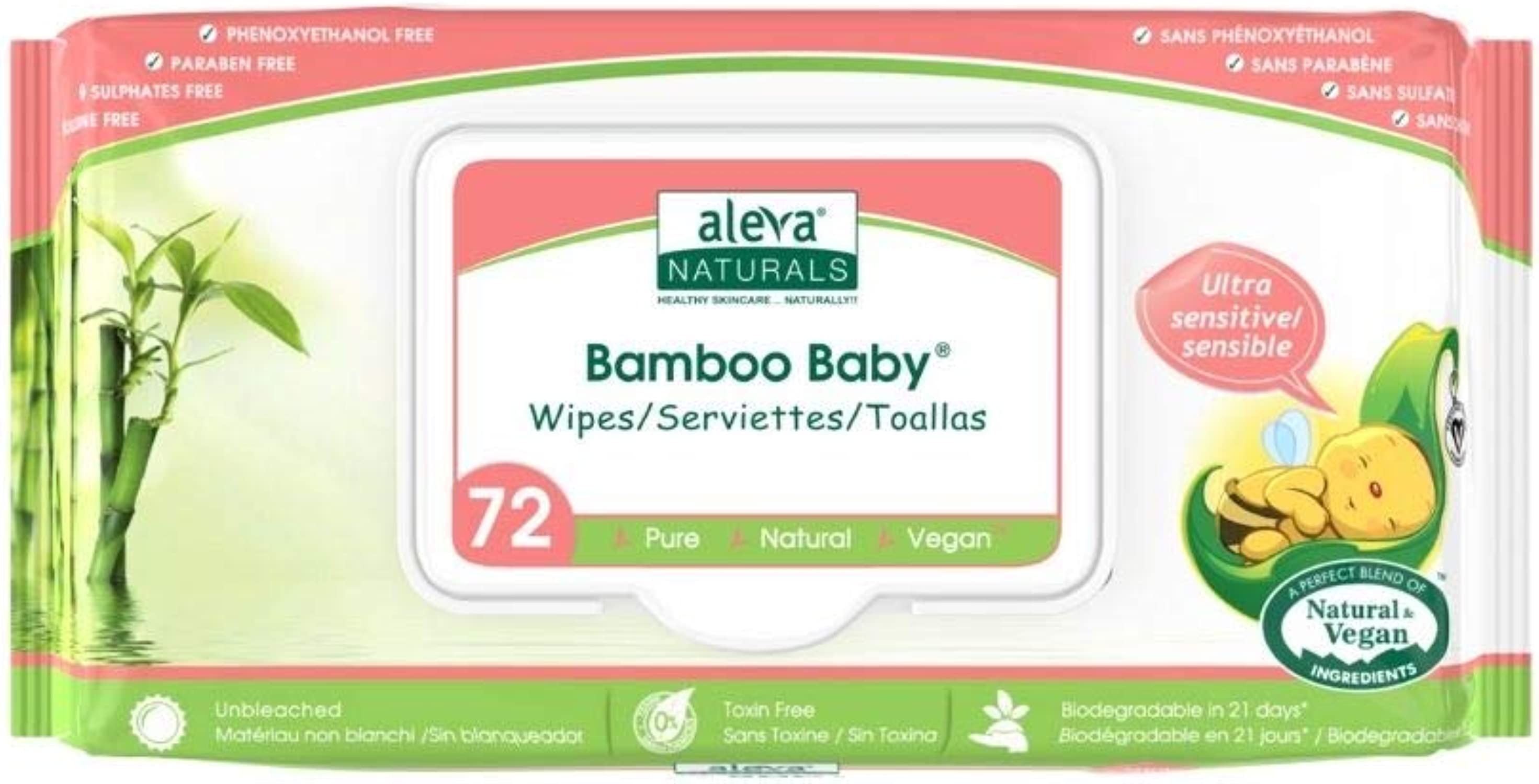624721379452-ALEVA NATURALS-Bamboo Baby Wipes Sensitive