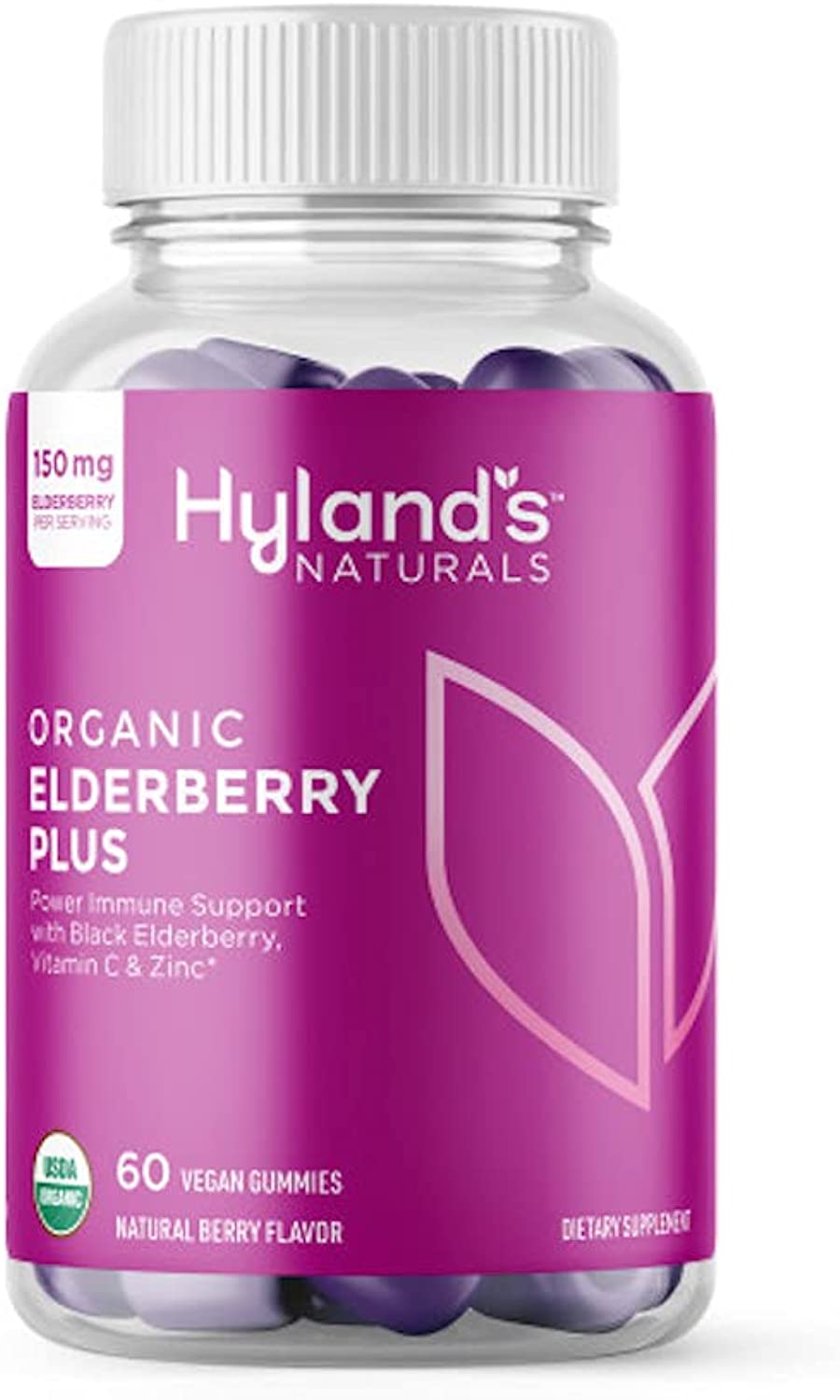 810087820022-HYLANDS-Organic Elderberry Gummies