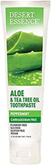 718334334424-DESERT ESSENCE-Aloe & Tea Tree Oil Carrageenan Free Toothpaste