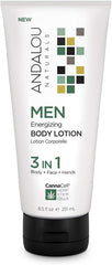 856932007439-ANDALOU NATURALS-Men Energizing Body Lotion 3 in 1