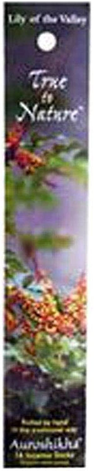 079565001180-AUROSHIKHA CANDLES & INCENSE-Incense Lily of the Valley