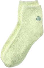 073377919107-EARTH THERAPEUTICS-Hemp Seed Oil Aloe Socks Light Green