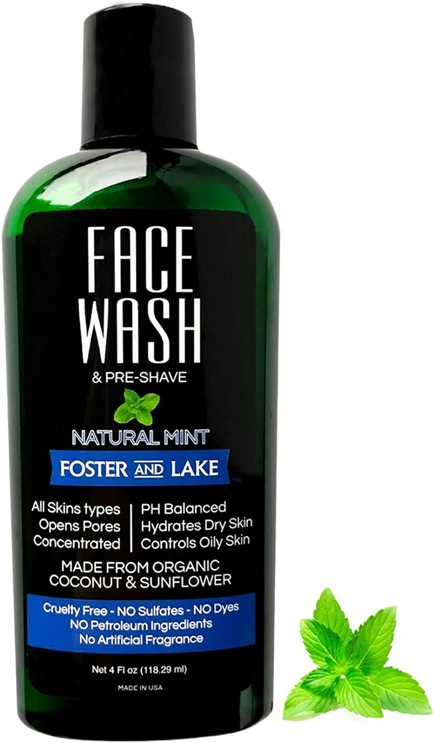 854586007126-FOSTER AND LAKE-Face Wash Natural Mint