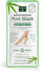 704694907330-EARTH THERAPEUTICS-Hemp Seed Oil Moisturizing Foot Mask