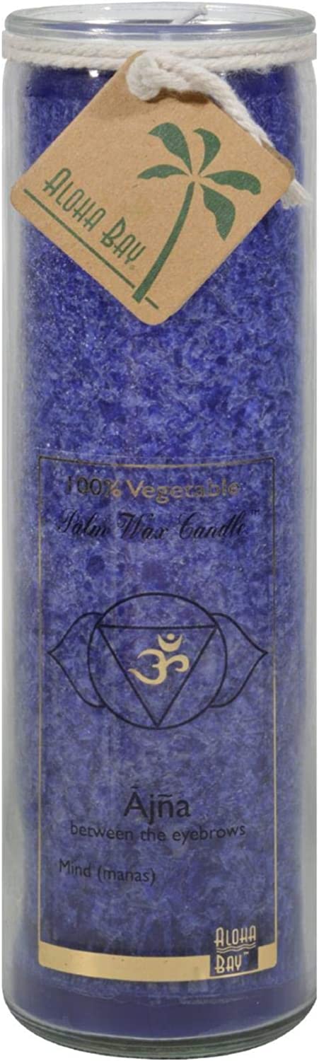 760860201022-ALOHA BAY-Candle Chakra Jar Unscented Indigo