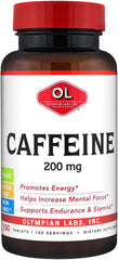710013910400-OLYMPIAN LABS-Caffeine 200 mg