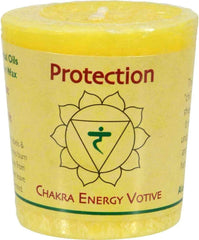 760860211052-ALOHA BAY-Candle Chakra Votive Protection Yellow