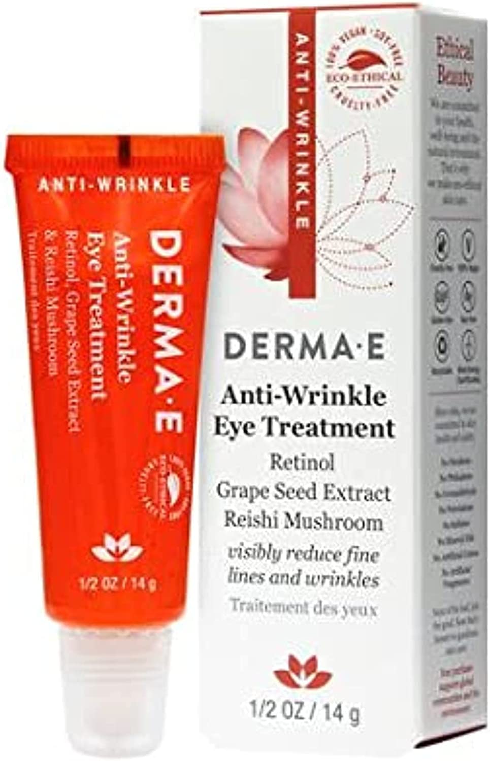 030985004878-DERMA E.-Anti-Wrinkle Eye Creme w/ Vitamin A&E & Avocado Oil