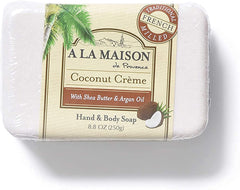 817252011018-A LA MAISON-Bar Soap Coconut Creme