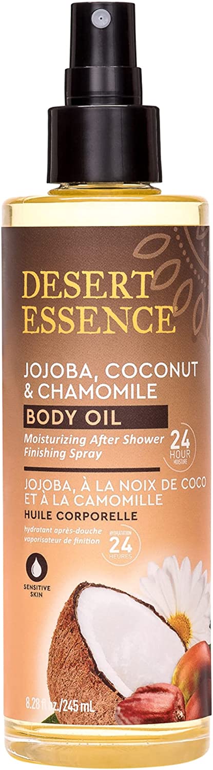 718334331355-DESERT ESSENCE-Jojoba Coconut & Chamomile Body Oil