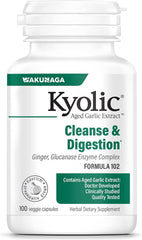 023542102414-KYOLIC-Aged Garlic Extract w/ Ginger Glucanese Protease Lipase Formula 102