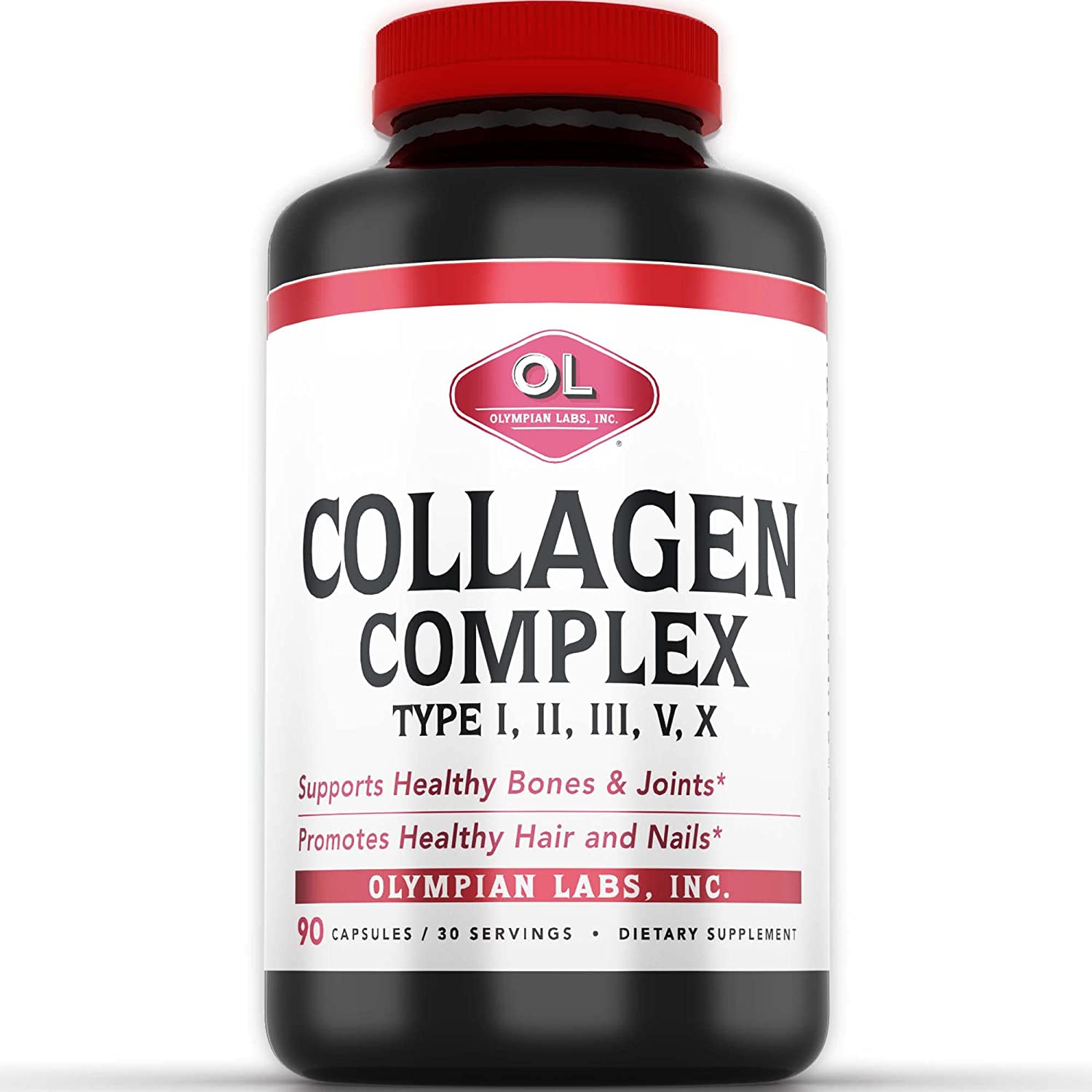 710013912145-OLYMPIAN LABS-Collagen Complex Type I II III V X