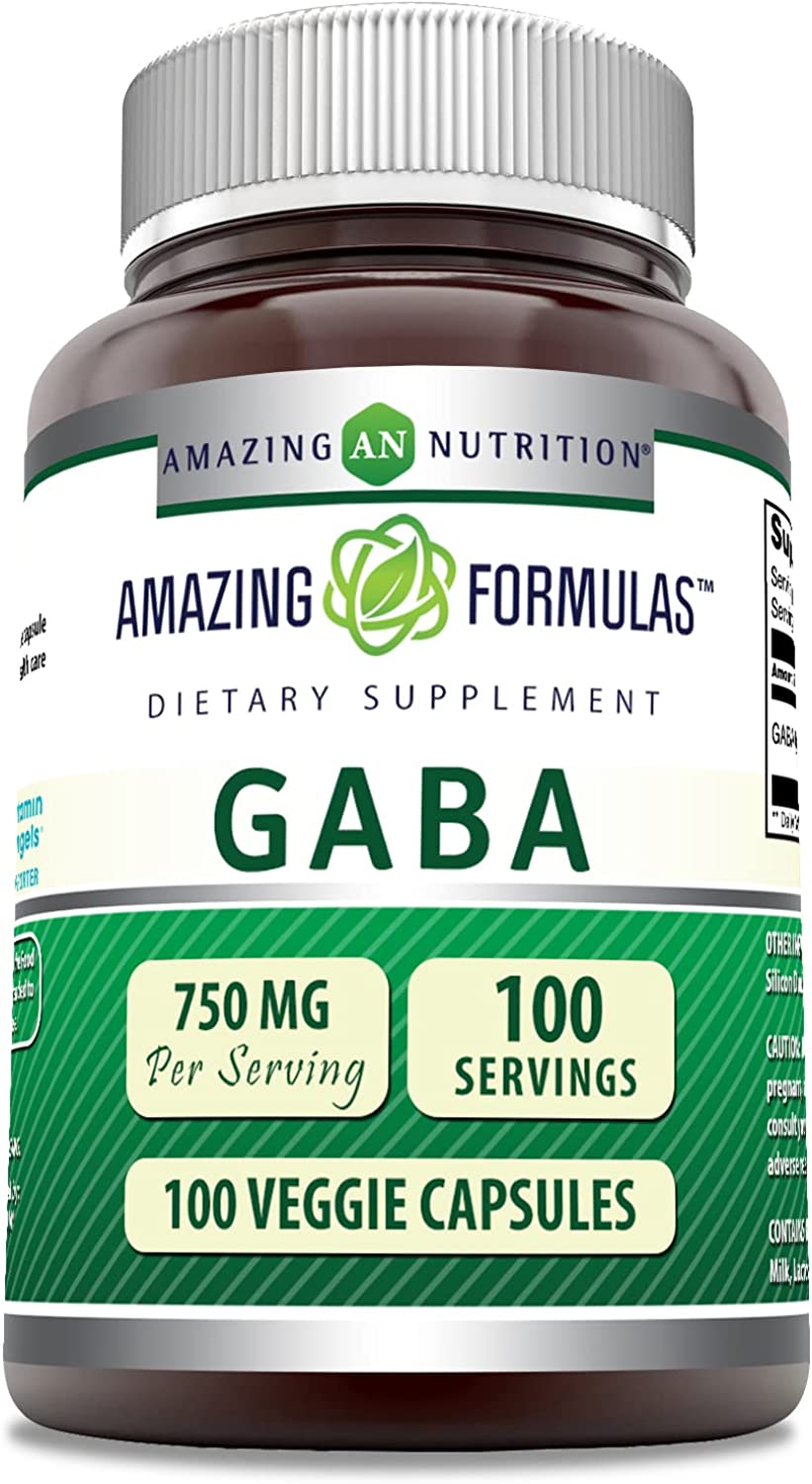 810180020435-AMAZING NUTRITION-Amazing Formulas GABA 750 mg