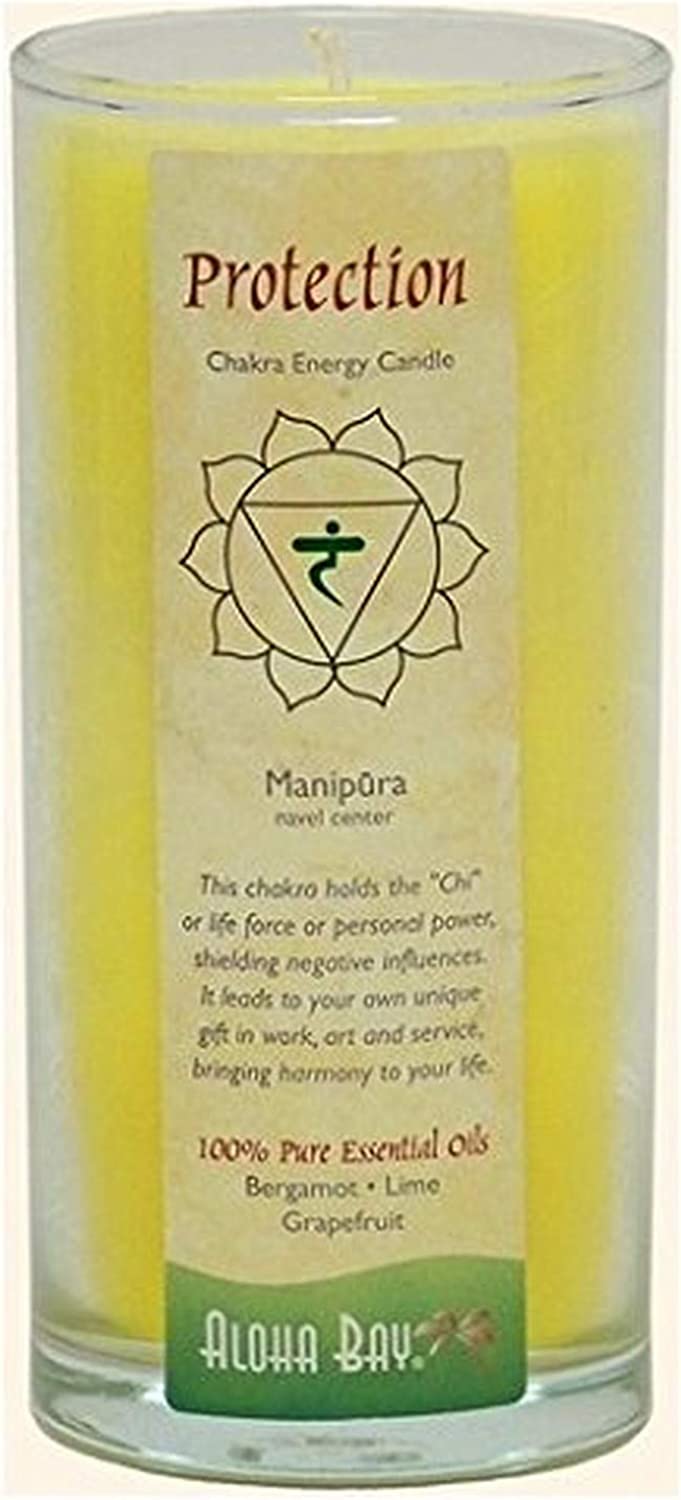 760860261057-ALOHA BAY-Candle Chakra Energy Jar Protection Yellow