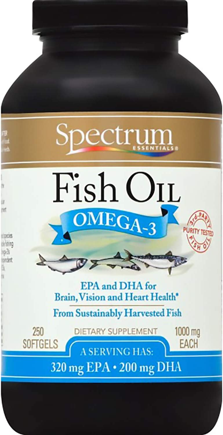 022506516250-SPECTRUM ESSENTIALS-Norwegian Fish Oil (1000 mg)