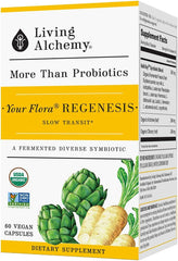 628233913203-LIVING ALCHEMY-Your Flora Probiotics Regenesis: Slow Transit & Post Antibiotics