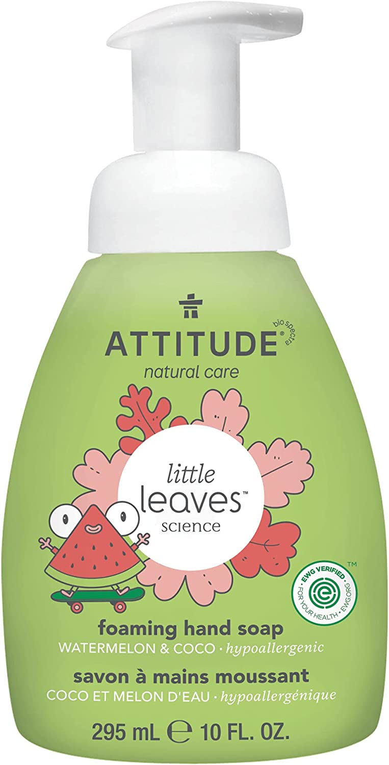 626232140576-ATTITUDE-Little Leaves Foaming Hand Soap Watermelon & Coco
