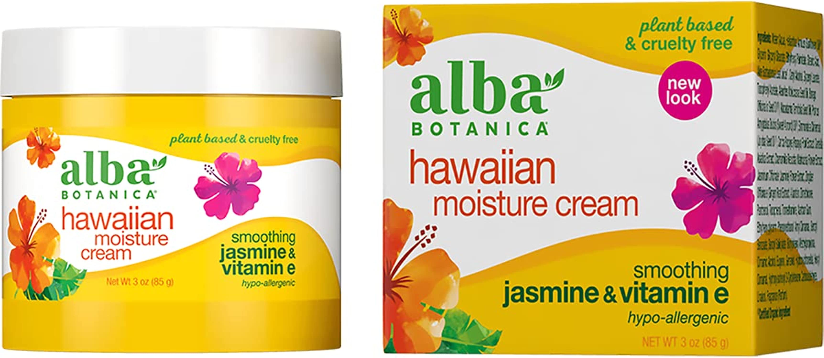 724742008147-ALBA BOTANICA-Hawaiian Facial Moisture Cream Jasmine & Vitamin E