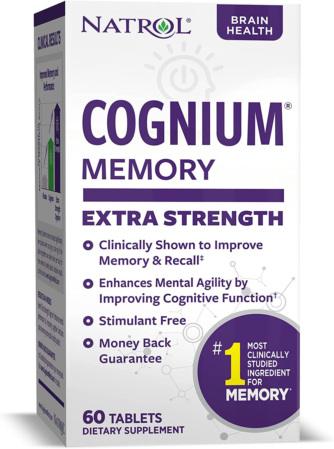 047469073404-NATROL-Cognium Extra Strength 400 mg Tablets