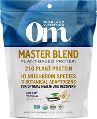 850011996935-OM MUSHROOM-Mushroom Master Blend Protein Vanilla 518 g