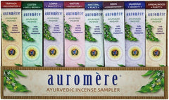 027275505023-AUROMERE-Ayurvedic Sample Pack 8 fragrances
