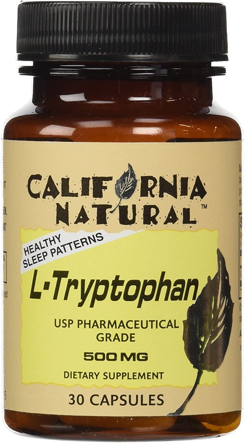 011821577305-CALIFORNIA NATURAL VITAMINS-L-Tryptophan 500 mg