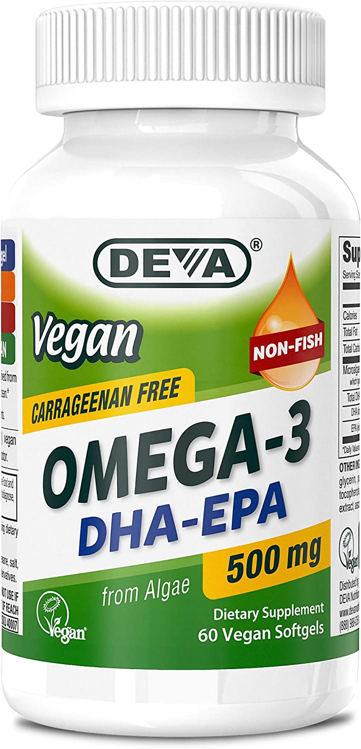 895634000638-DEVA-Vegan Omega-3 DHA-EPA 500 mg