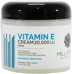 082982083707-MILL CREEK BOTANICALS-Vitamin E Cream 20 000 IU