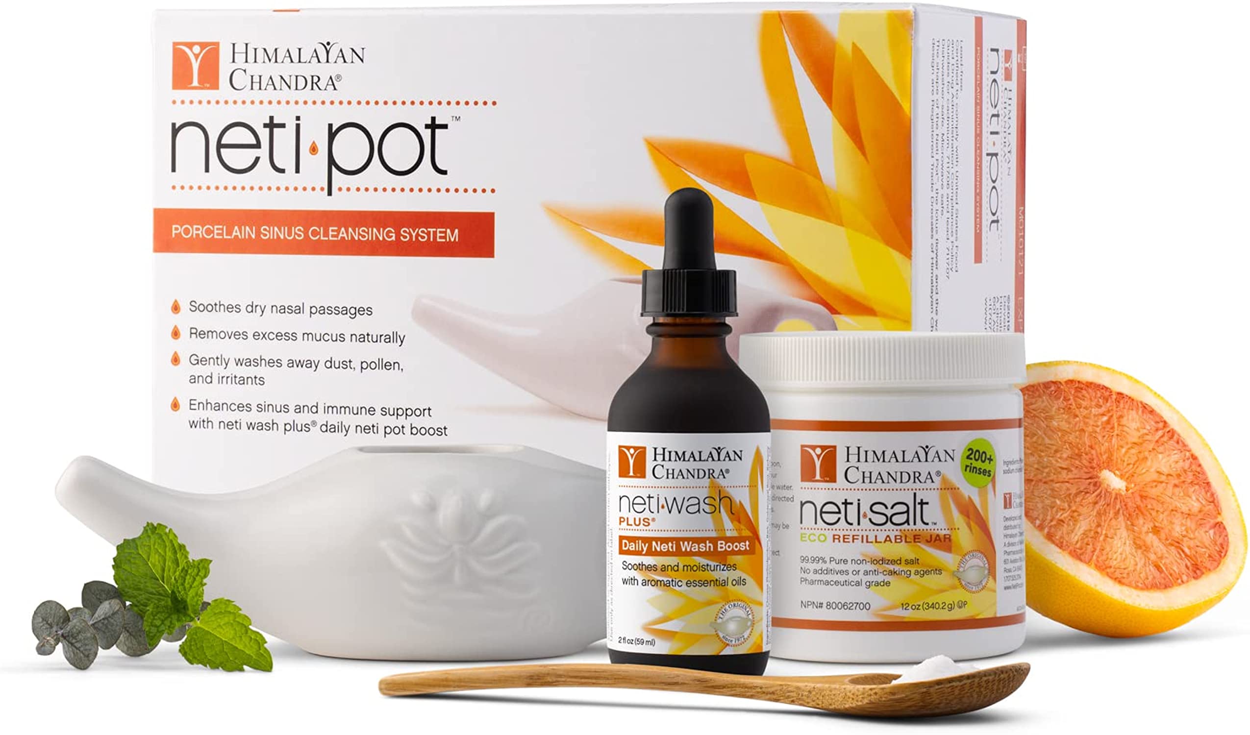 652865412001-HIMALAYAN CHANDRA-Himalayan Ceramic Sinus Cleansing System