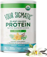 816897022342-FOUR SIGMA FOODS-Plant-Based Protein w/ Superfoods Sweet Vanilla Can