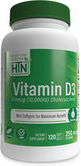 819193020296-HEALTH THRU NUTRITION-Vitamin D3 10 000 IU