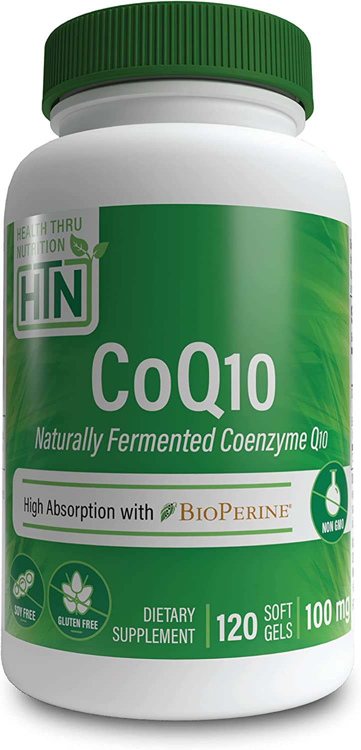 819193020180-HEALTH THRU NUTRITION-CoQ-10 w/ BioPerine? 100 mg NON-GMO
